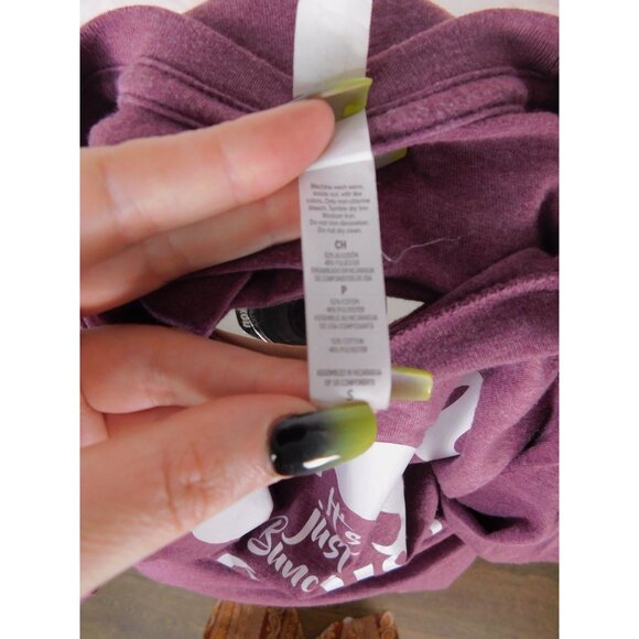 Bella + Canvas Hocus Pocus Tee Sz S Purple Witch Halloween Shirt - Picture 11 of 11